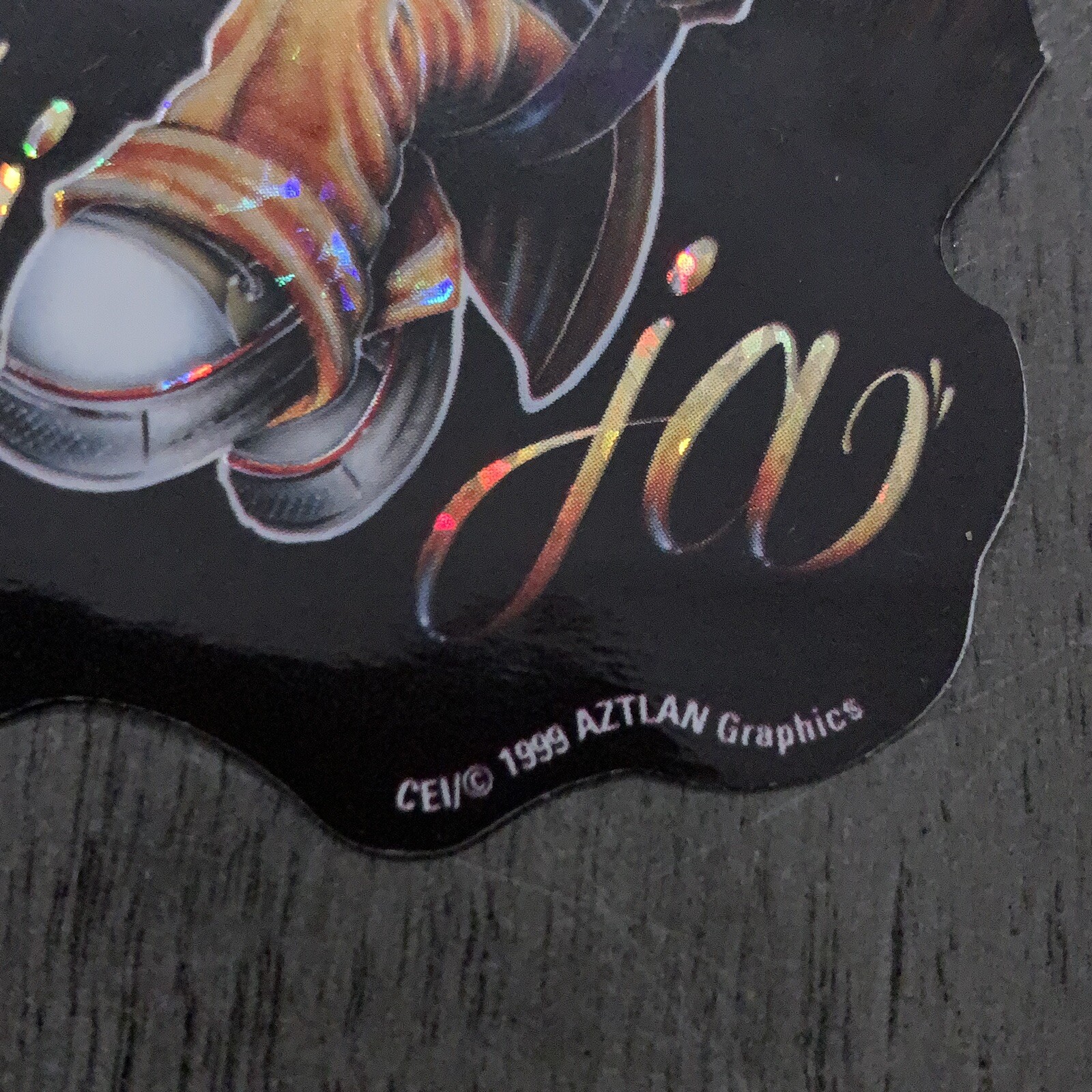 Vintage MIJA Aztlan Graphics Shiny Vending Sticker 1999 Homies /15