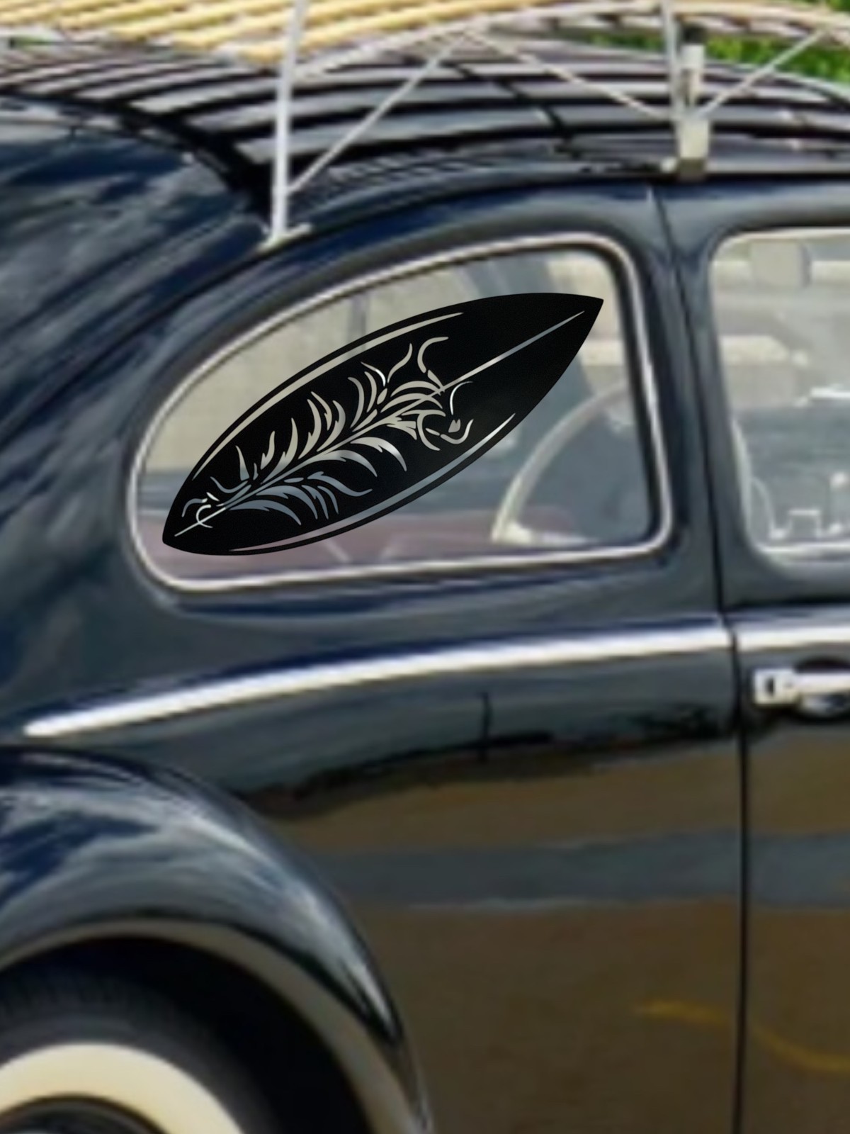 Surfboard Vinyl Decal for car Windows Laptops Any Smooth Surface design #6
