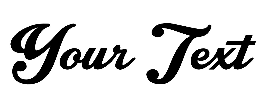 YOUR TEXT Vinyl Decal Sticker Car Window Bumper CUSTOM Personalized Lettering