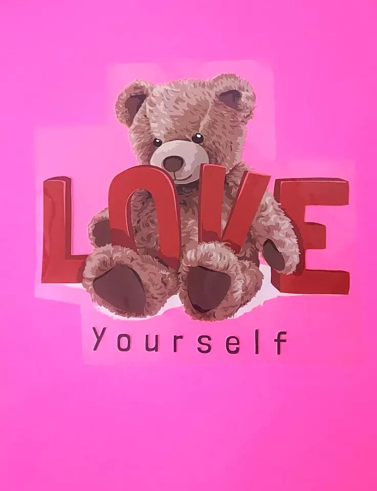 Love Bear Sublimations Iron Stickers For T-shirt Hoodies Jackets (3 Pack)