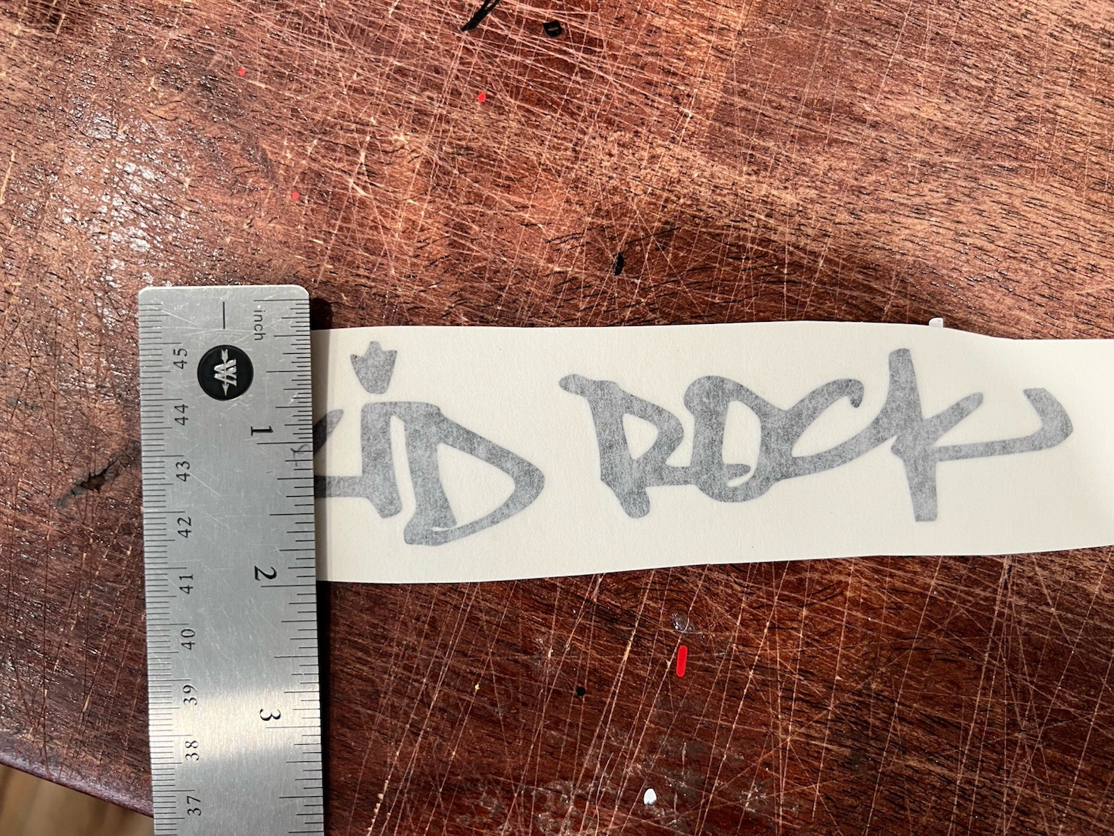 Kid Rock Logo #1 Given Vinyl Decal Bumper Sticker Top Dog Rare Cocky Badass Devi