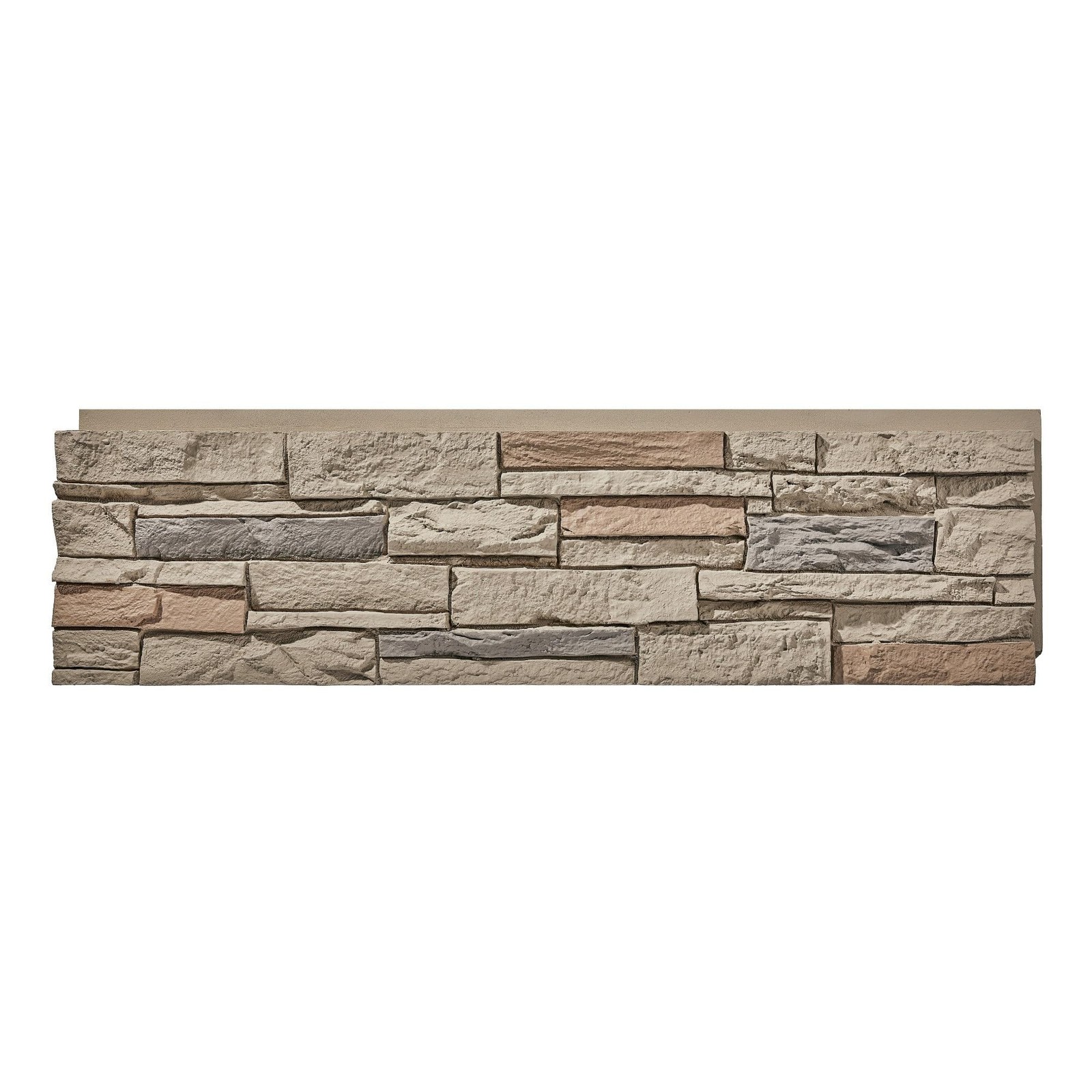 Faux Stone Wall Panels 1-Pack (3.75 Sq Ft) PU Stone Veneer Siding, Mortarless…