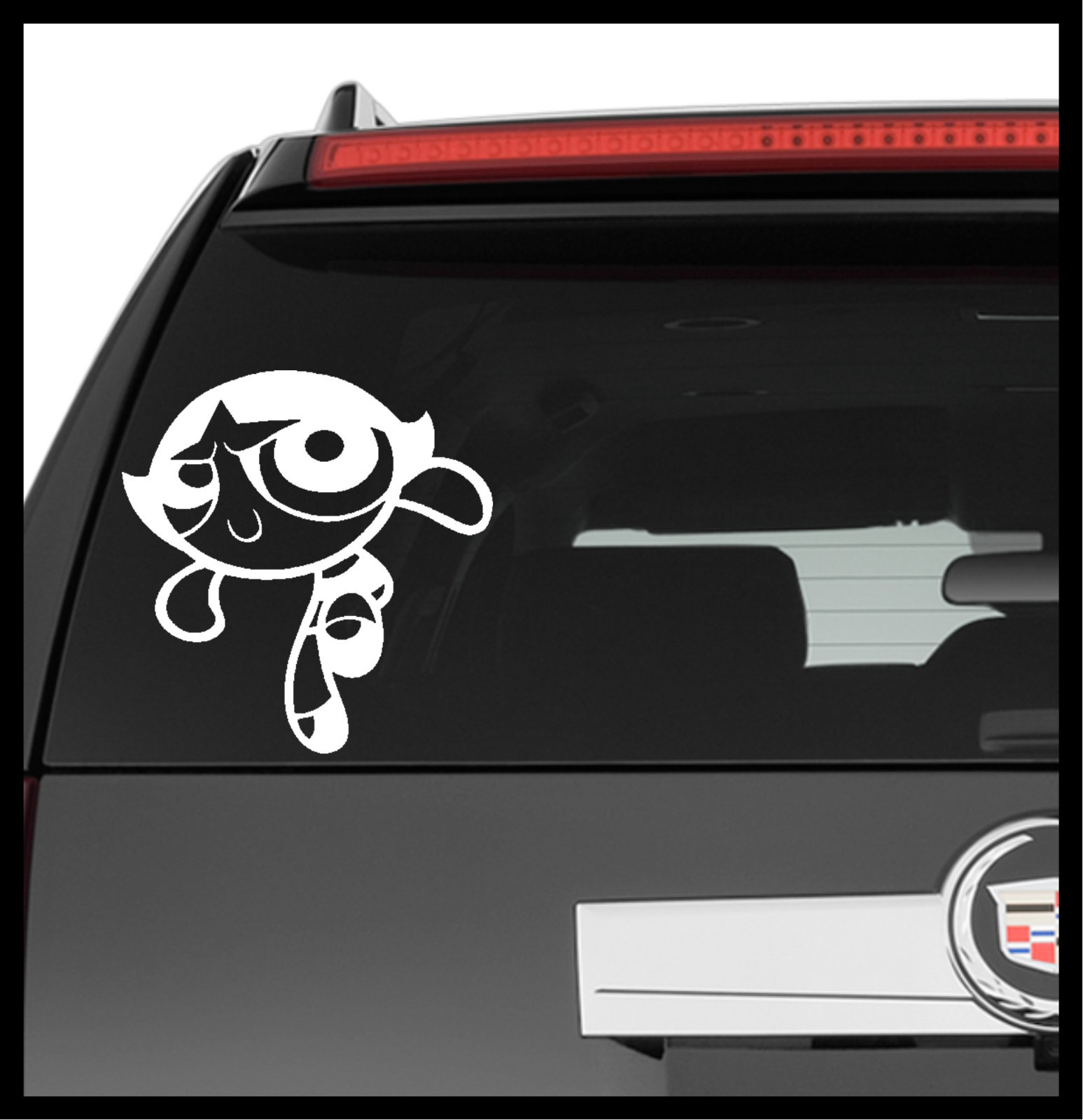 Vinyl Decal Truck Car Sticker Laptop – Cartoon Powerpuff Girls Buttercup