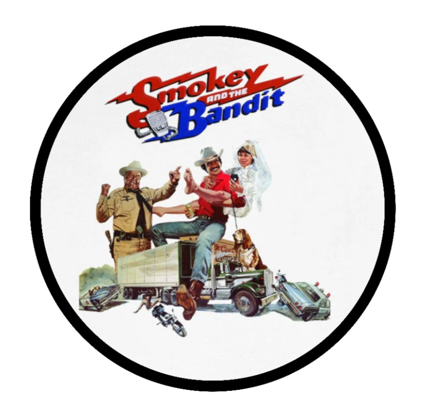 Smokey and The Bandit – 4" Vinyl Decal Car Window Cooler Bar Laptop Liquor 1977