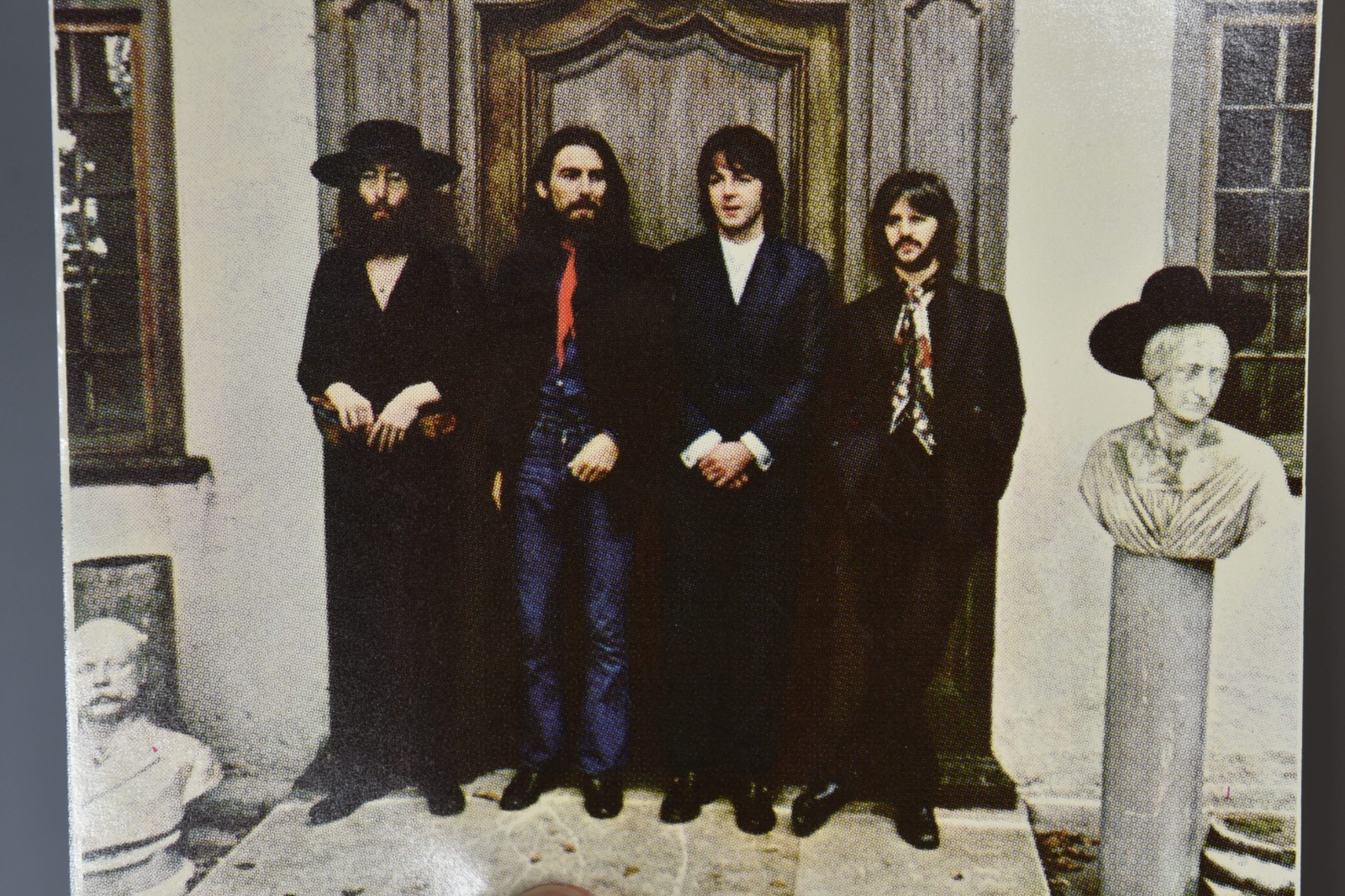 Vintage Beatles Hey Jude Insert Cover Art 6" Art Print 45 Record Paper ONLY