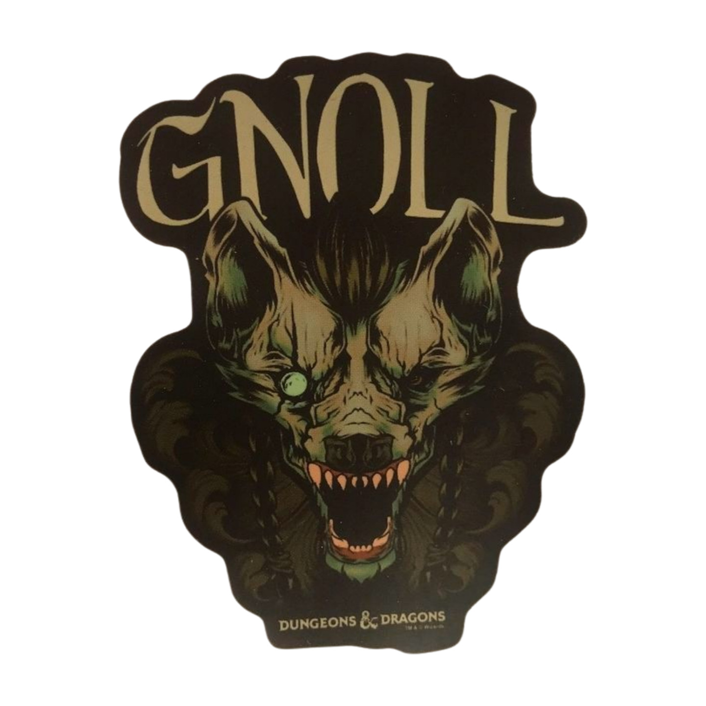 Gnoll Dungeons & Dragons Sticker