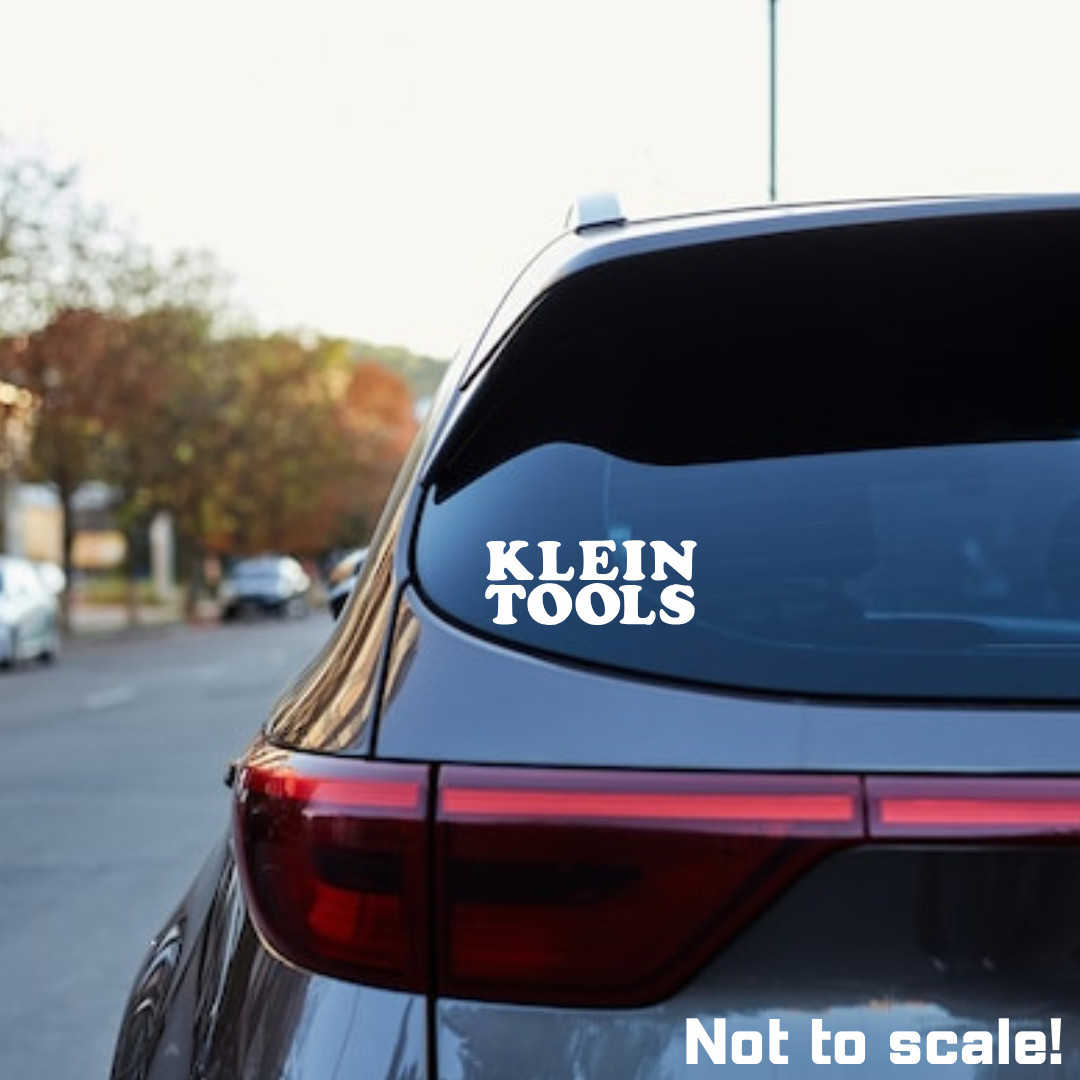 Klein Tools Decal Sticker – journeymen, Electricians, Linemen, HVAC, Multi size
