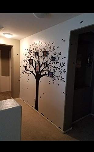 Large Family Tree Wall Decal Family Tree Photo Wall Decal Vinyl Tree Wall Sti…