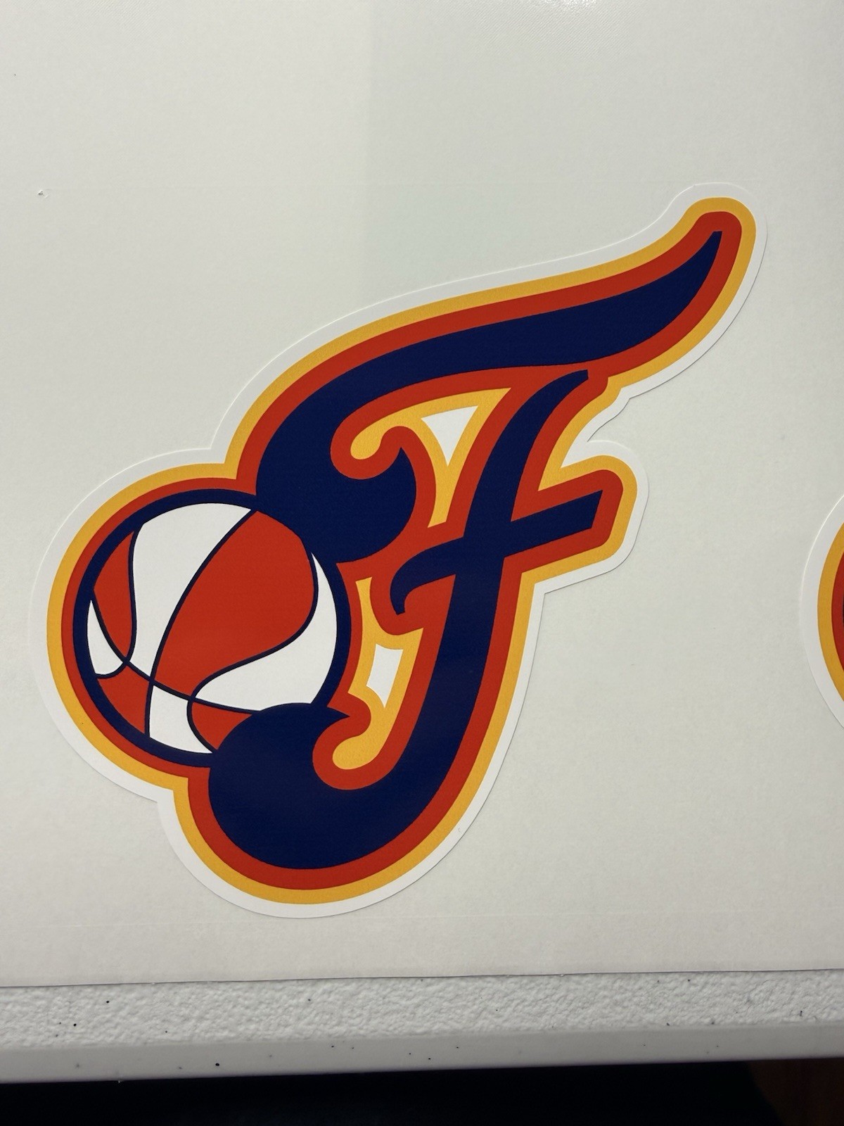 Indiana Fever Alternate Regular Vinyl Decal
