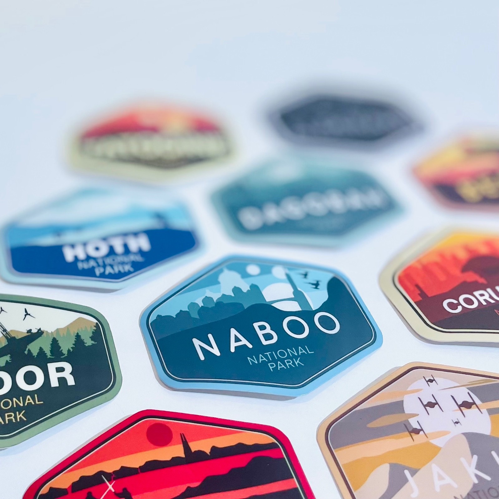 Star Wars National Parks Stickers | Pick Any 3 for $10 | Waterproof Vinyl Decals