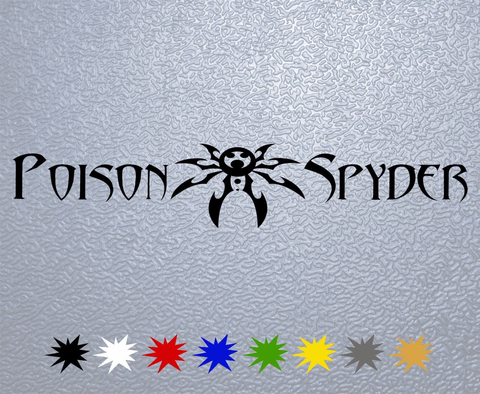 STICKER VINYL POISON SPIDER PEGATINA VINIL DECAL AUTOCOLLANT AUFKLEBER