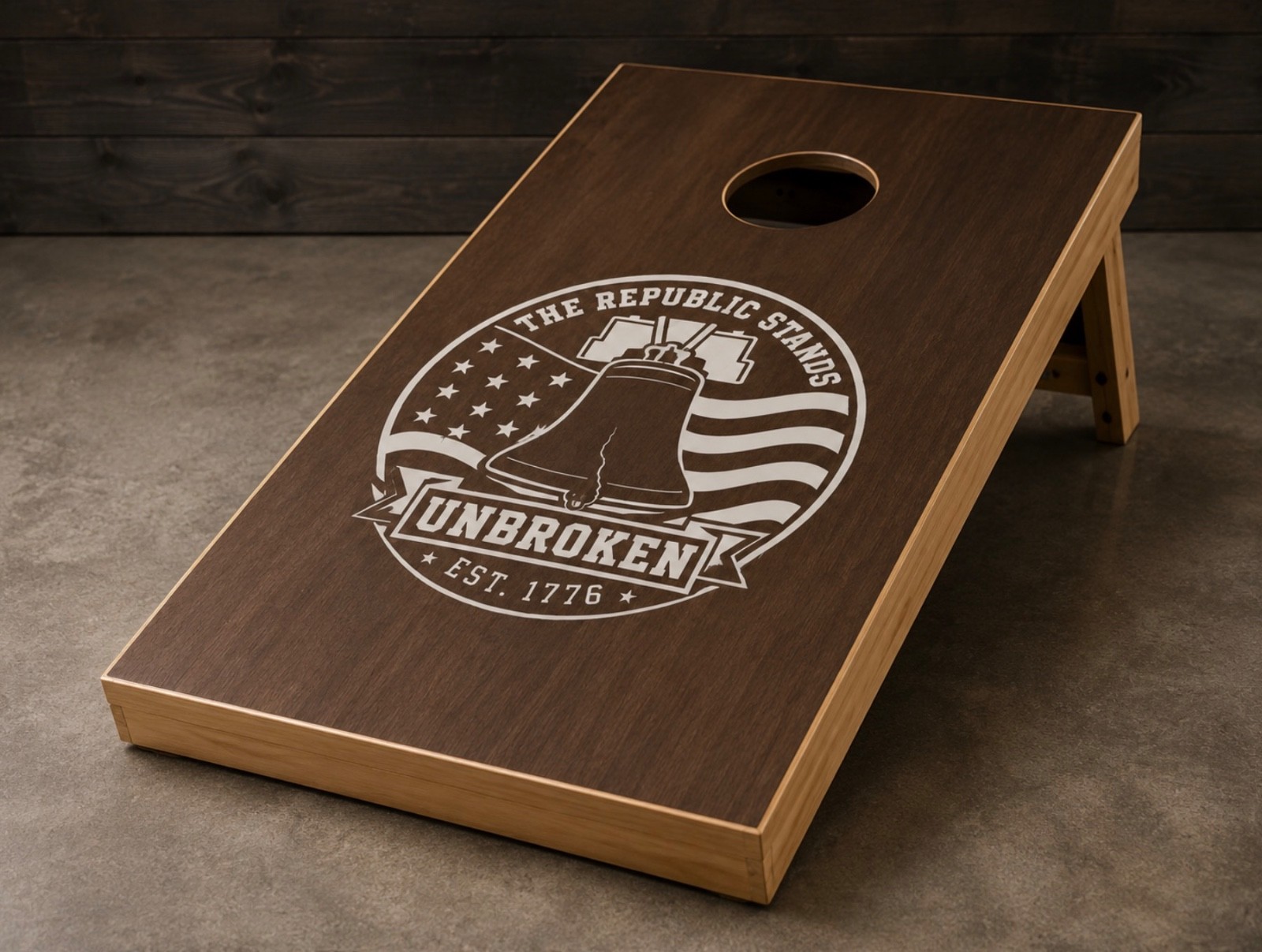 1776 Liberty Bell Vinyl Decal Sticker Patriotic American Flag USA Freedom