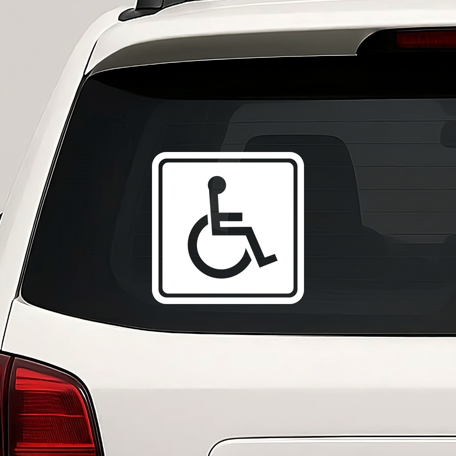 Wheelchair Symbol Vinyl Die Cut Decal Sticker – Handicap Disability Disabled ISA