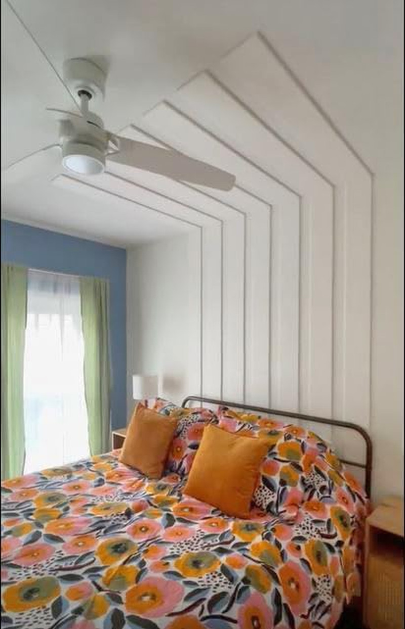 Peel and Stick Shiplap Felt Wall Panels – 24 Pack Warm White Sound Absorbing