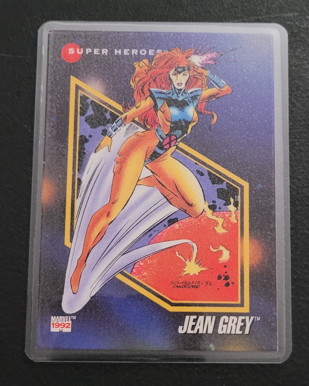 1990's Impel Marvel Universe Super Heroes Fridge/Locker/Cabinet Laminated Magnet