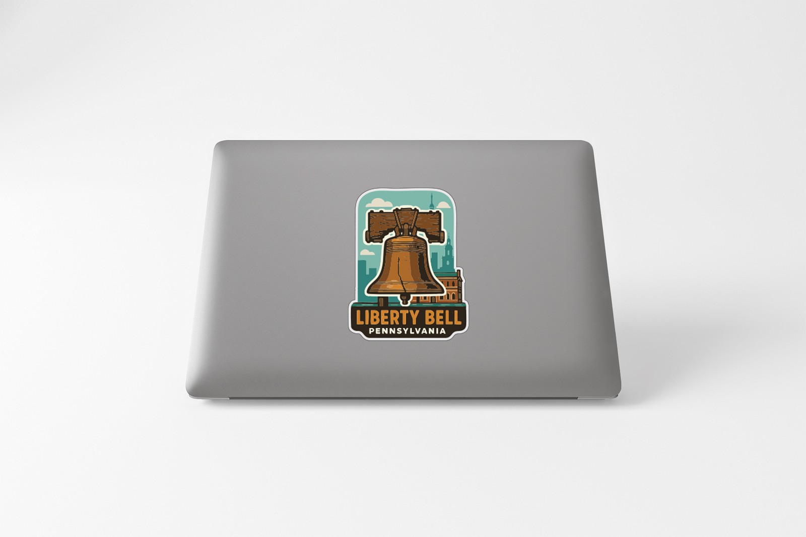 Liberty Bell Pennsylvania Sticker Decal Vinyl Die-Cut Symbolic Landmark Design