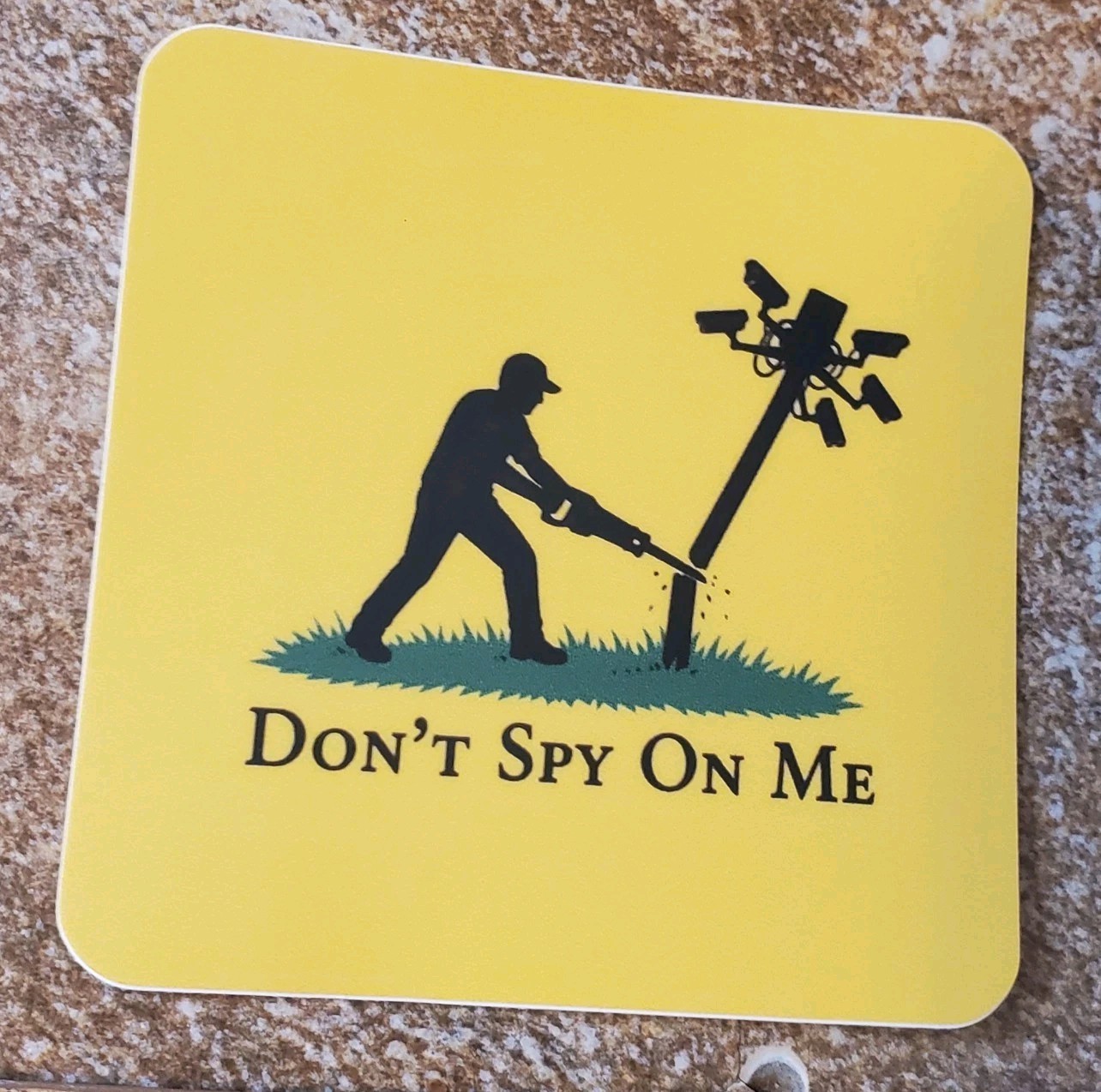 Anti-Flock Camera Stickers *5* YEAR WARRANTY Don't Spy On Me