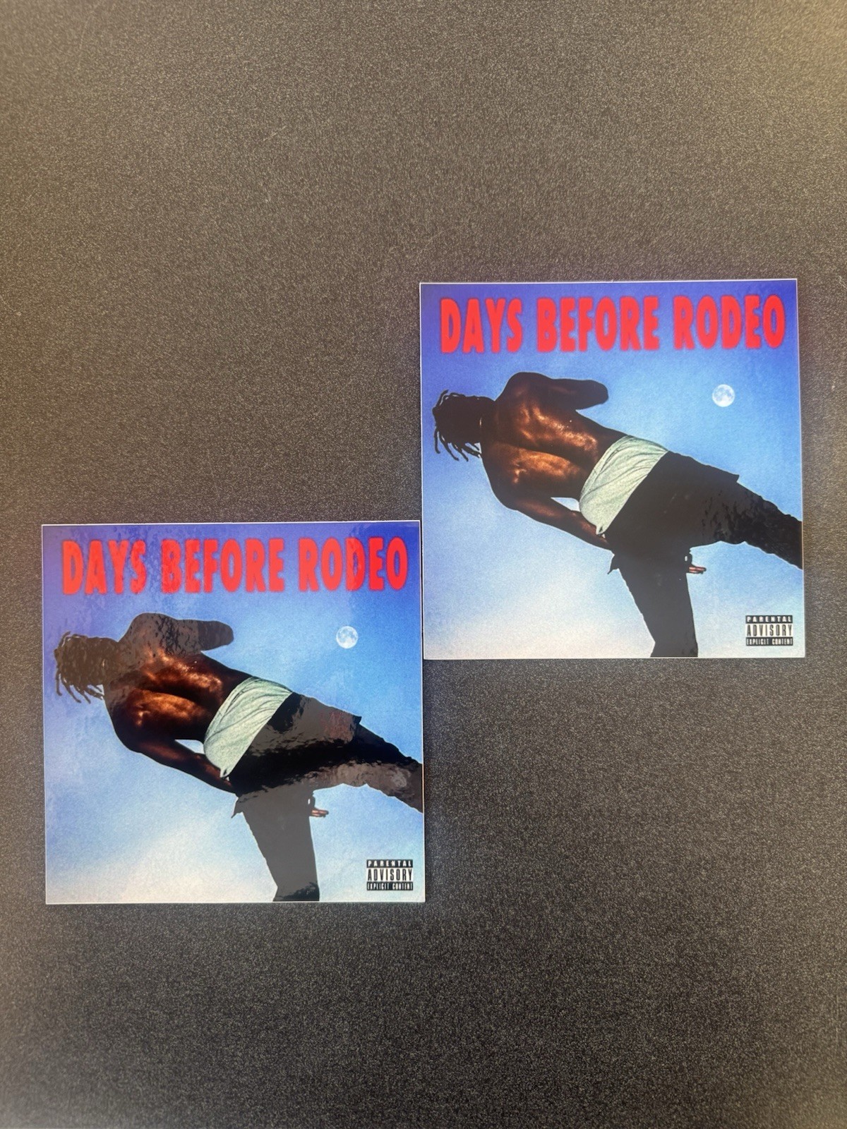 Days Before Rodeo Album Sticker By Travis Scott 5in