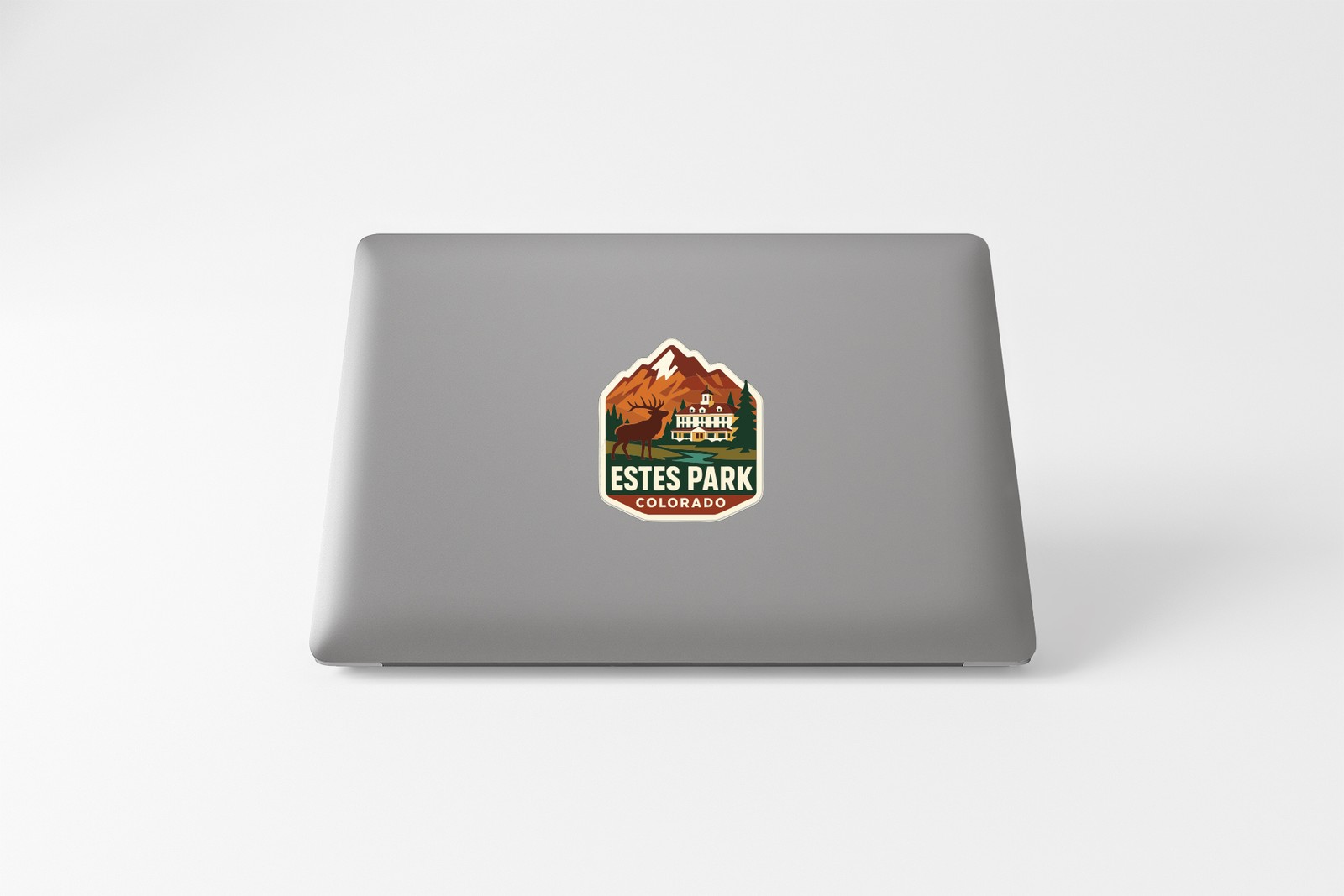 Estes Park Sticker Decal Vinyl Die-Cut City Skyline Landmark Design