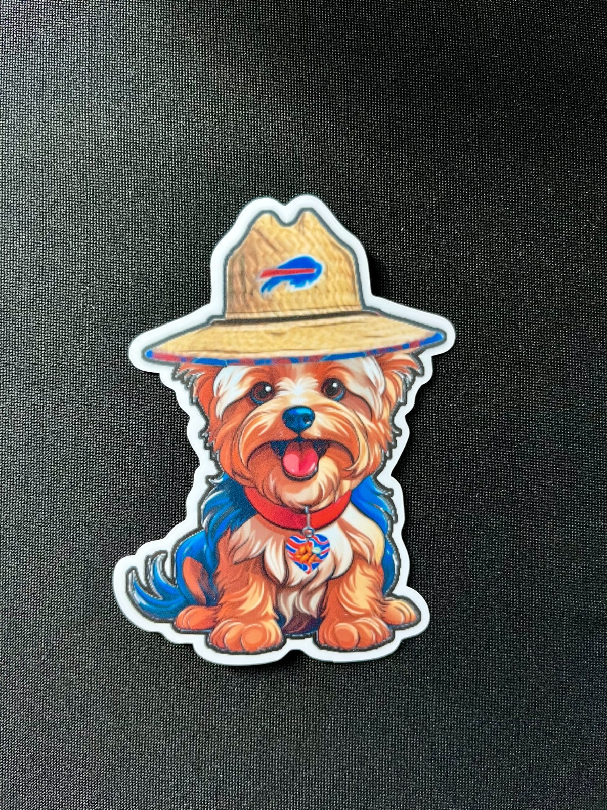 Premium Vinyl Bills Fan Stickers – Bills Mafia Mutts Custom Buffalo Dog Decals