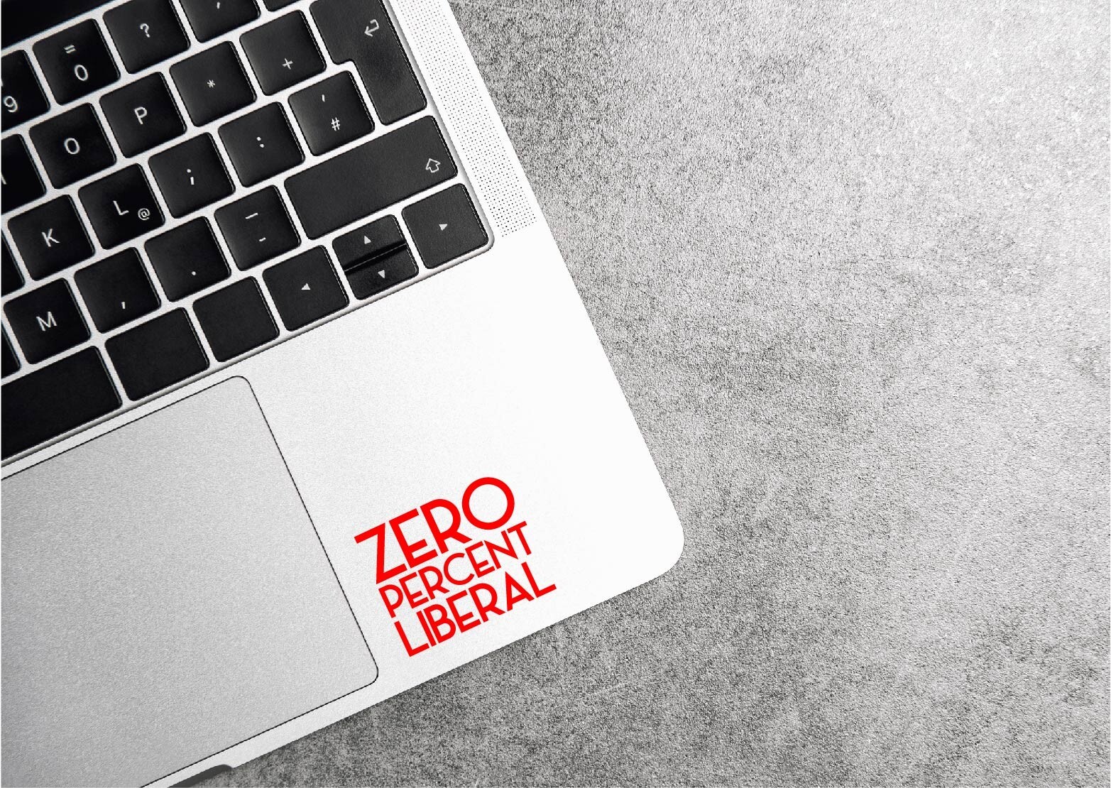 0% Liberal Zero Percent Decal Sticker Trump MAGA Make America Great Political US