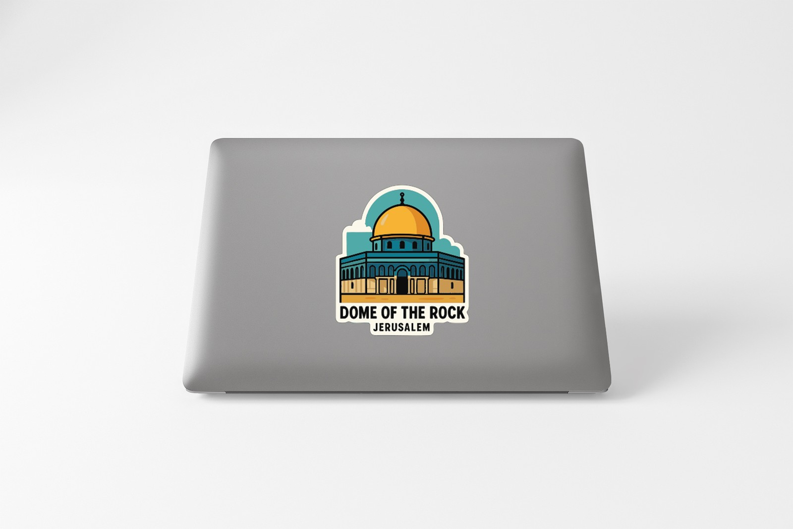 Dome of the Rock Jerusalem Sticker Decal Vinyl Die-Cut Symbolic Landmark Design