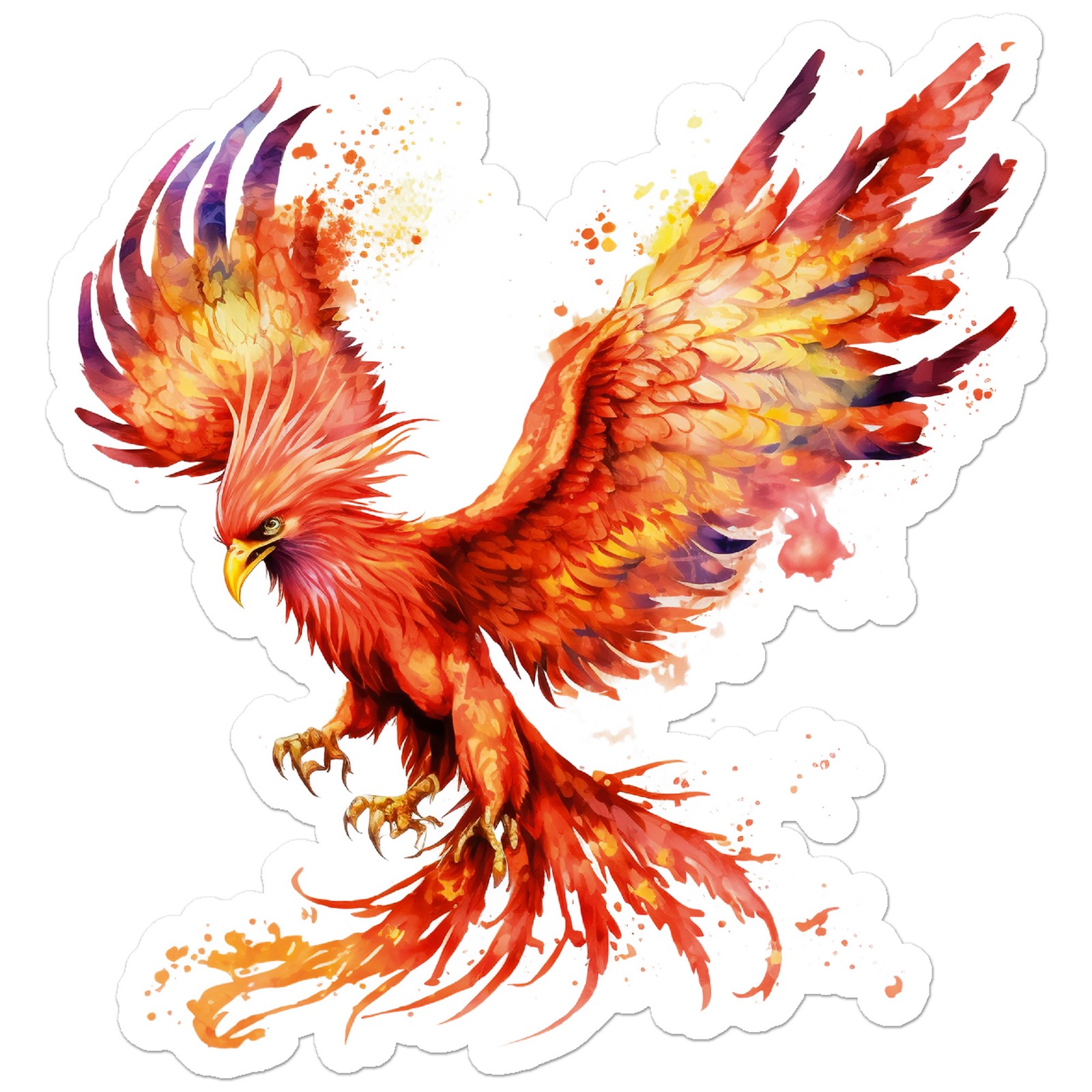 Phoenix Mythology – Vinyl Decal Sticker – Car Window Laptop – ebn9325