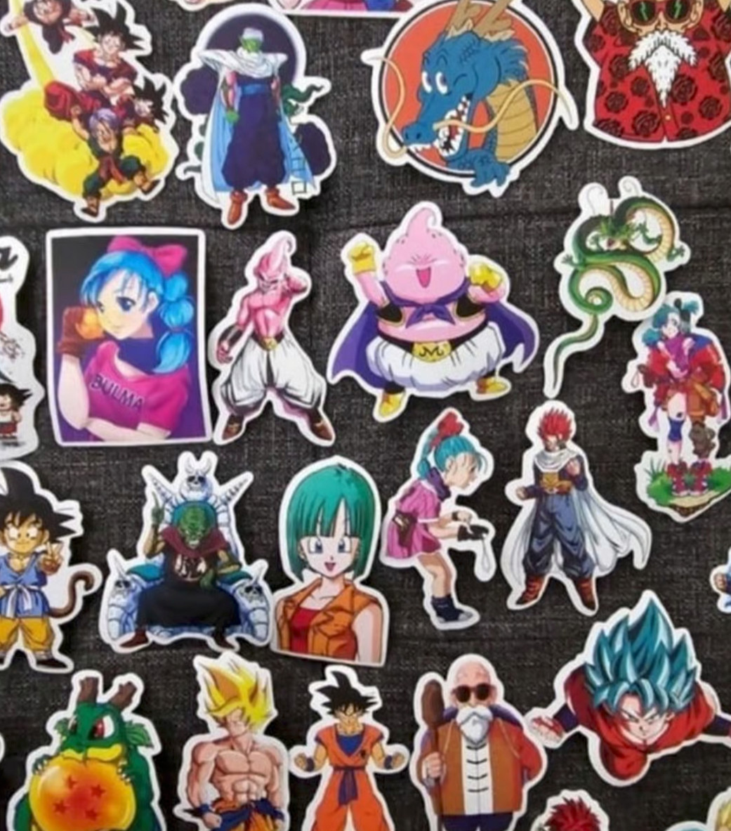 LOT OF 10 PCS random DRAGON BALL Z characters video game ohana Goku Vegeta PS