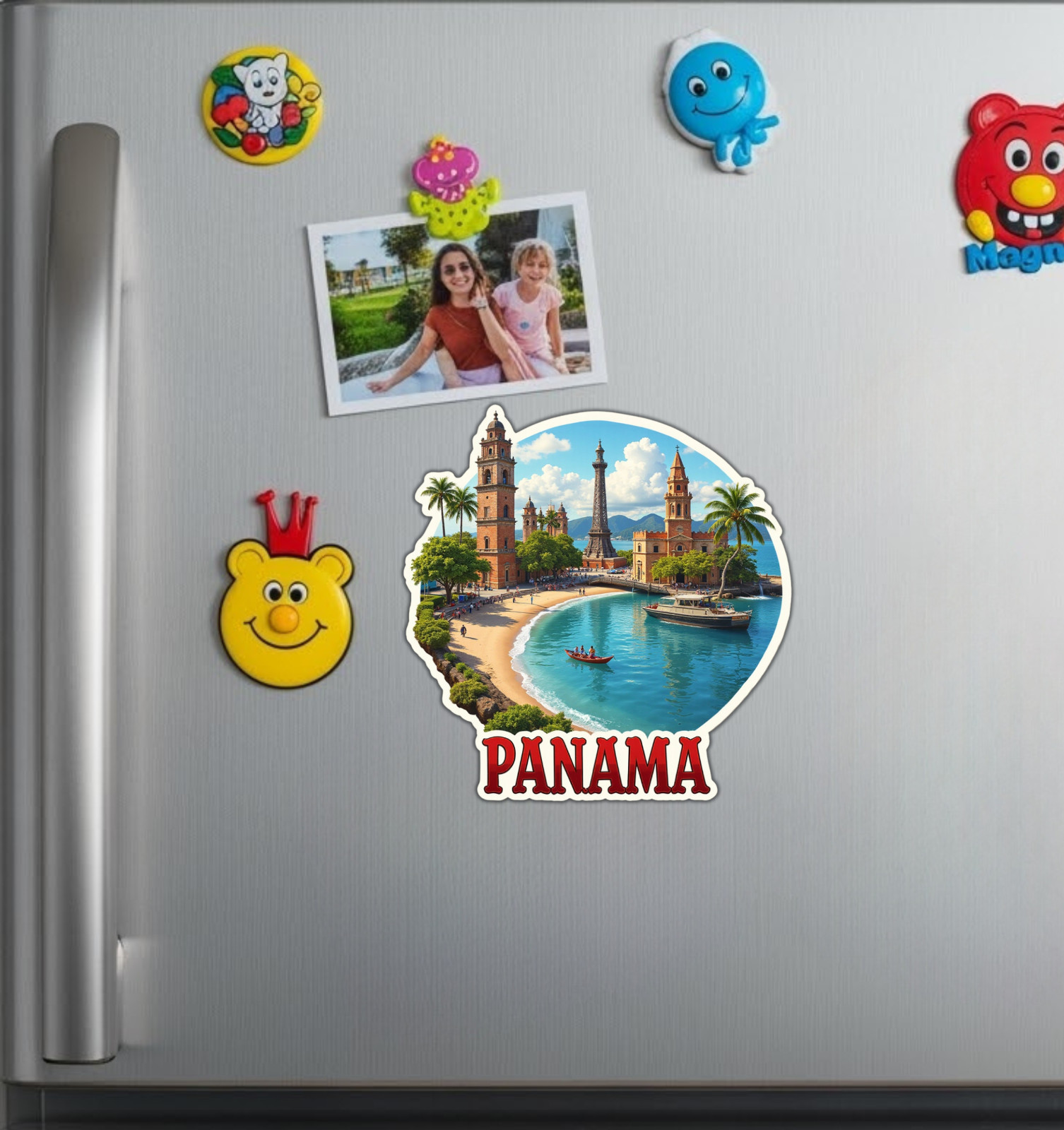 Panama Fridge Magnet or Laptop Sticker