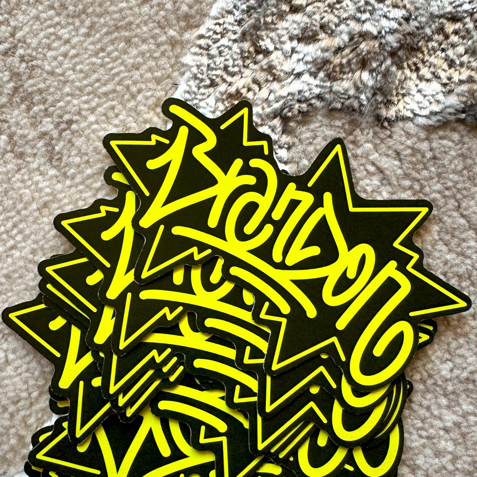 Name Sticker Pack : BRANDON | for school or Office | graffiti | Calligraphy