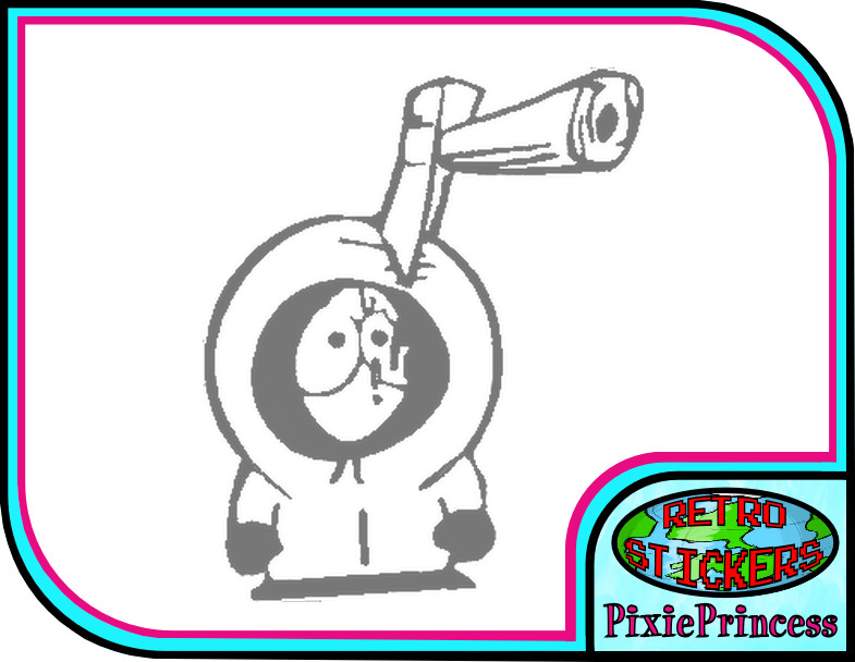 South Park Kenny Funny F Vinyl Sticker Killed Poster Room Wall Window Cartoon