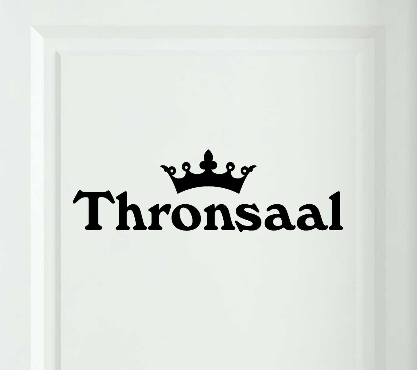 1x throne room toilet bathroom stickers toilet door aphorisms