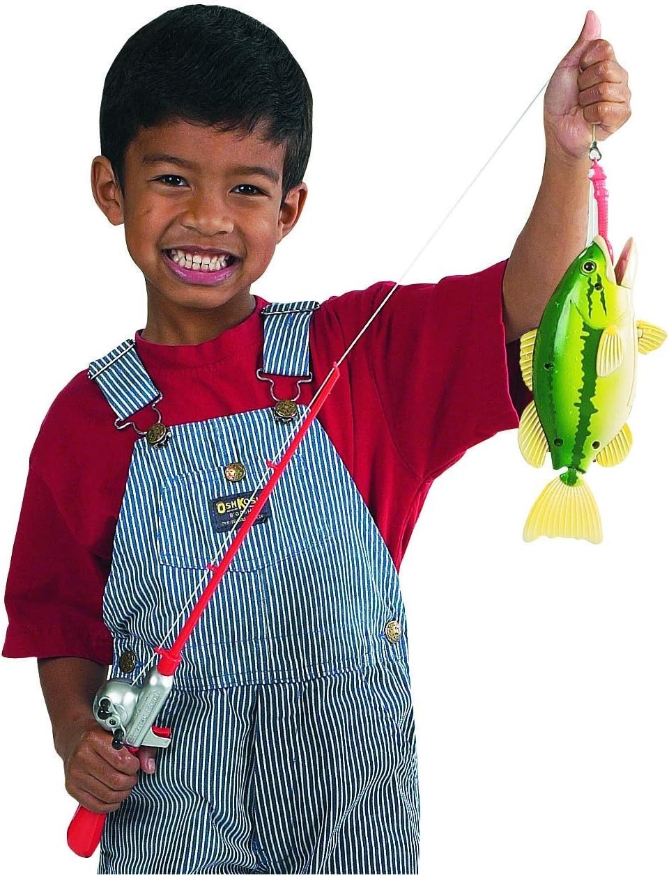 Fishing Game Magnetic Toy Catch of The Day Bass Ages 3+ Small World Toys Kids