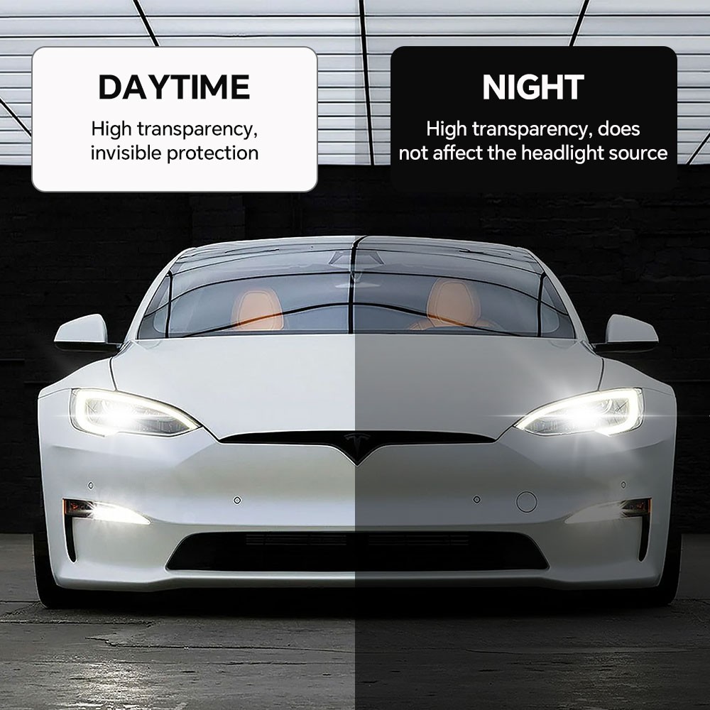 For Tesla Model S 2021-2025 PRO Series PreCut Paint Protection Clear Bra PPF TPU