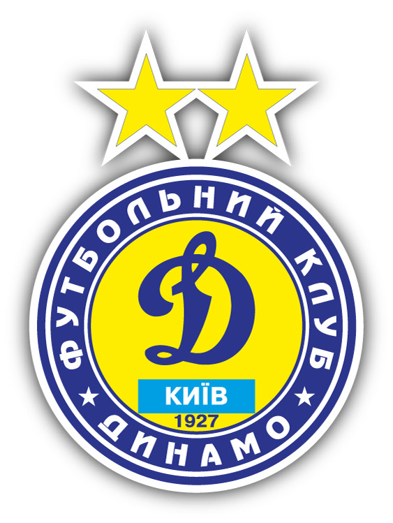 FC Dynamo Kyiv Ukraine Soccer Football Car Bumper Sticker Decal 4" x 5"