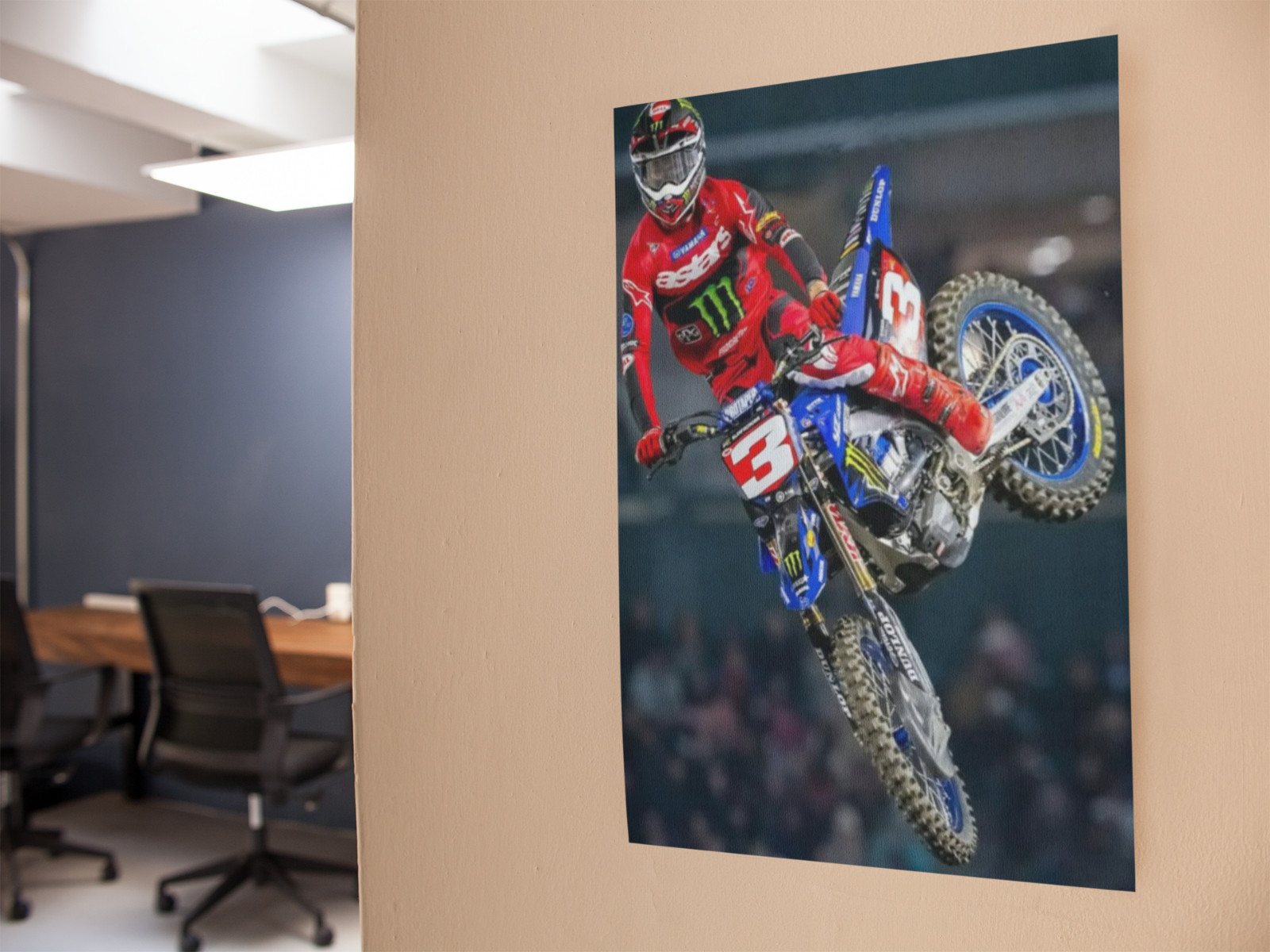 ELI TOMAC Supercross Wall Vinyl Decal Graphic Removable Adhesive Backing Poster