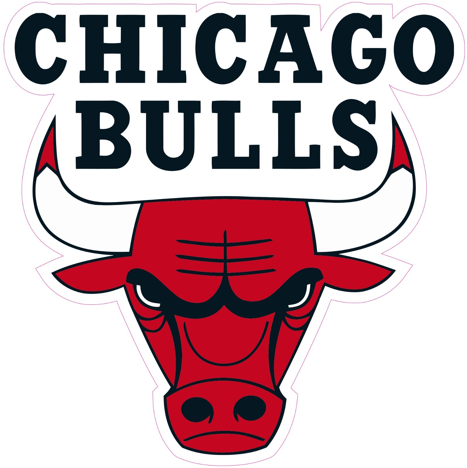 Chicago Bulls Basketball Vinyl Decal Sticker Car Truck Bumper Tumbler Mug