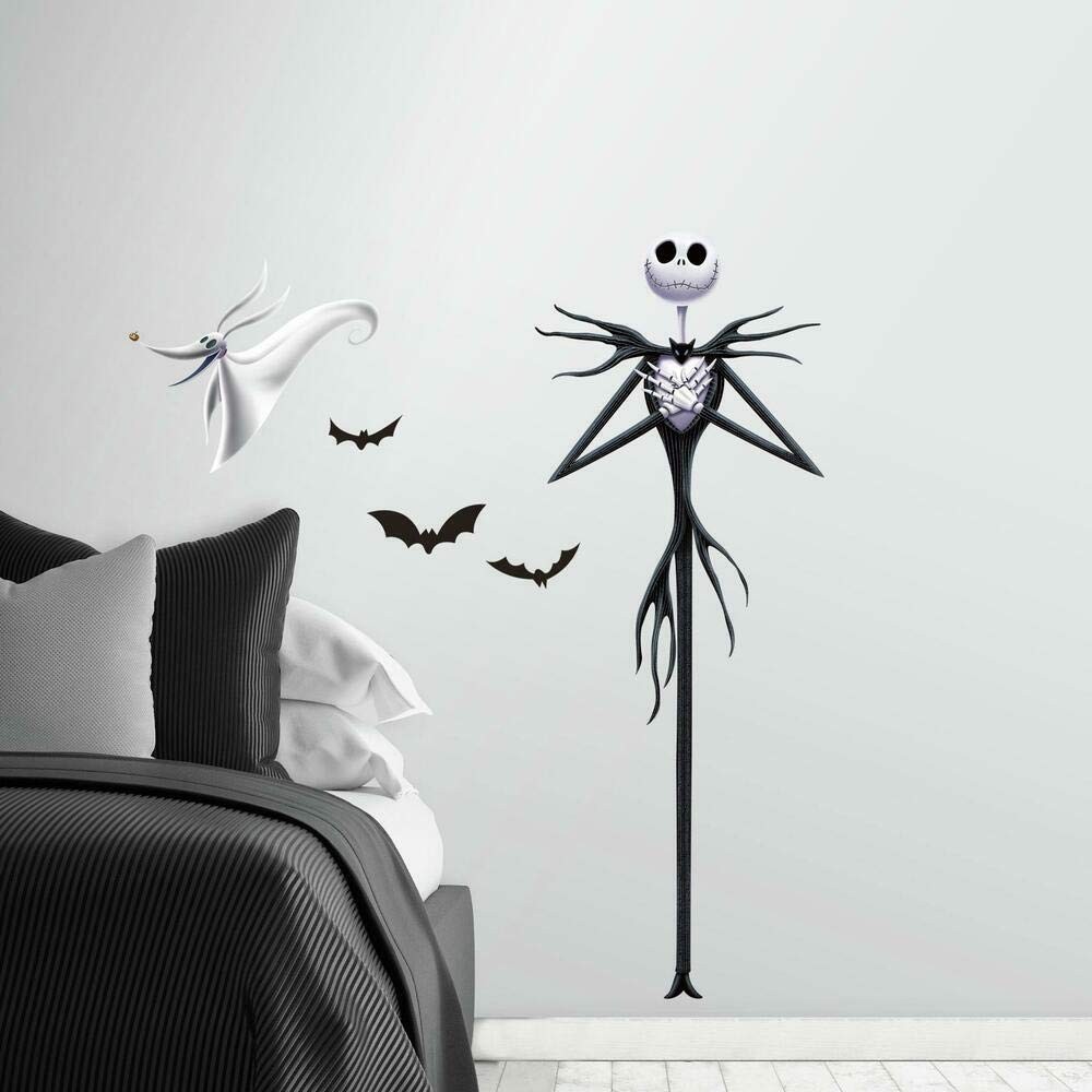 Disney The Nightmare Before Christmas Jack Giant Peel and Stick Wall Decals b…