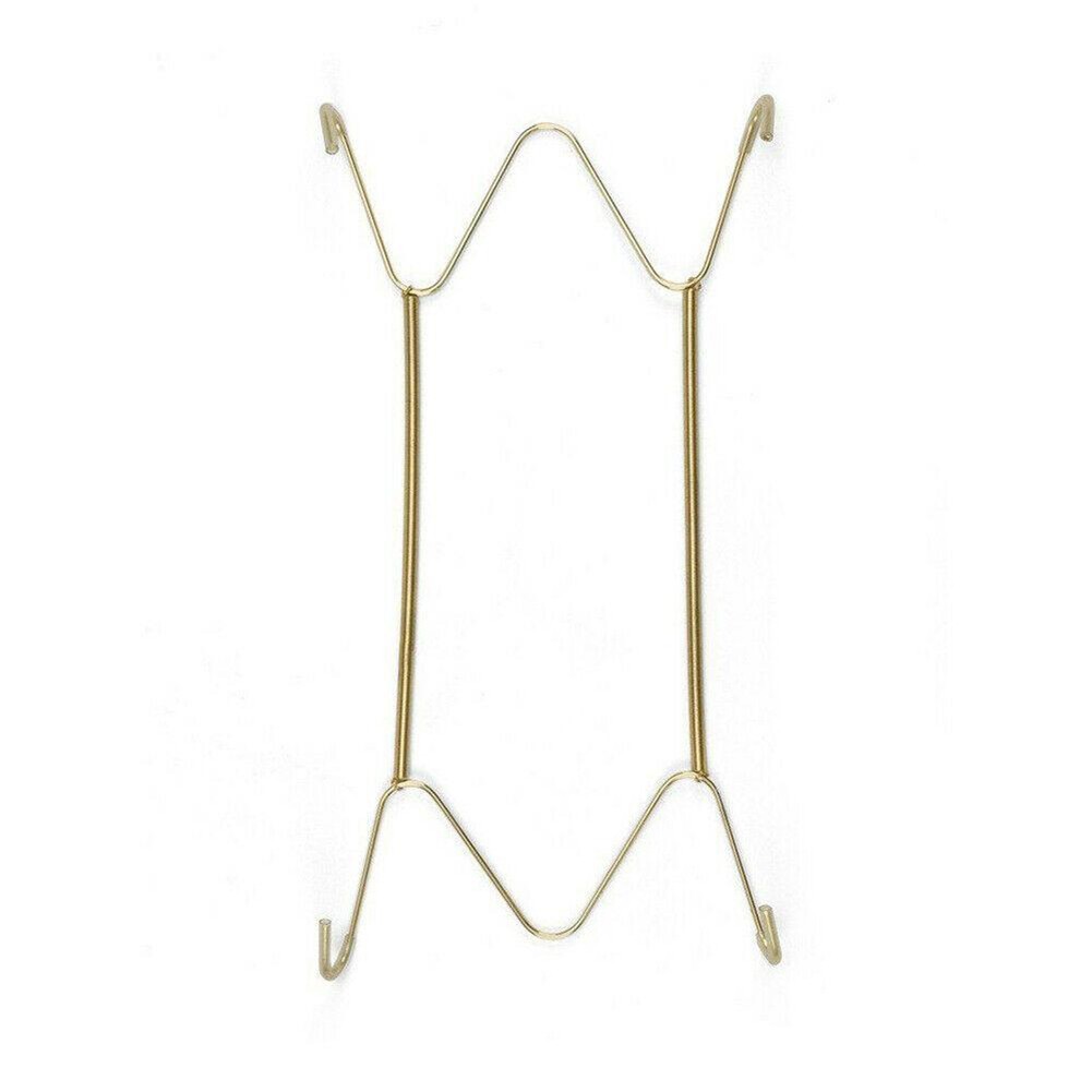 1pcs Wall Display Invisible Dish Hangers Adjustable Plate Spring Holder 8-16inch