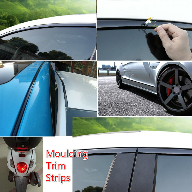 Car-Styling Car Moulding Trim Strip PVC DIY Door Edge Scratch Protector 3 Meter