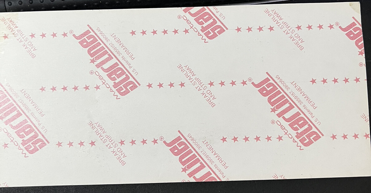 Foo Fighters 8” X 4" Vinyl Sticker THE KAISER APRIL 11, 2003 FREE SHIP
