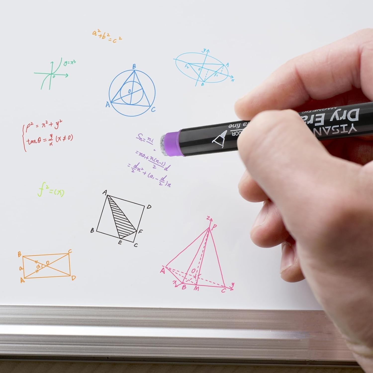 Dry Erase Markers Ultra Fine Tip,0.7mm Extra Fine Point, Magnetic Whiteboard …