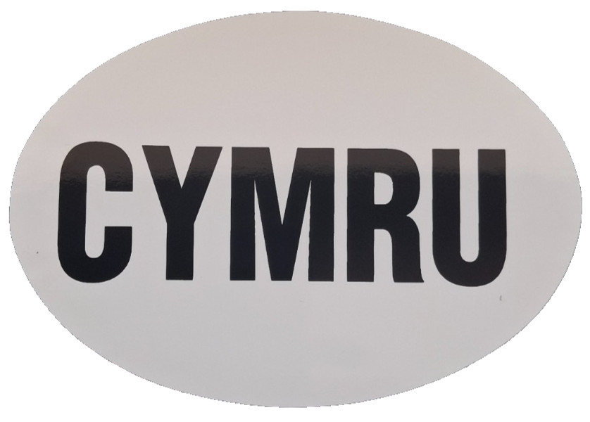 Wales Cymru Flag Sticker – External Car Window Bumper Sticker