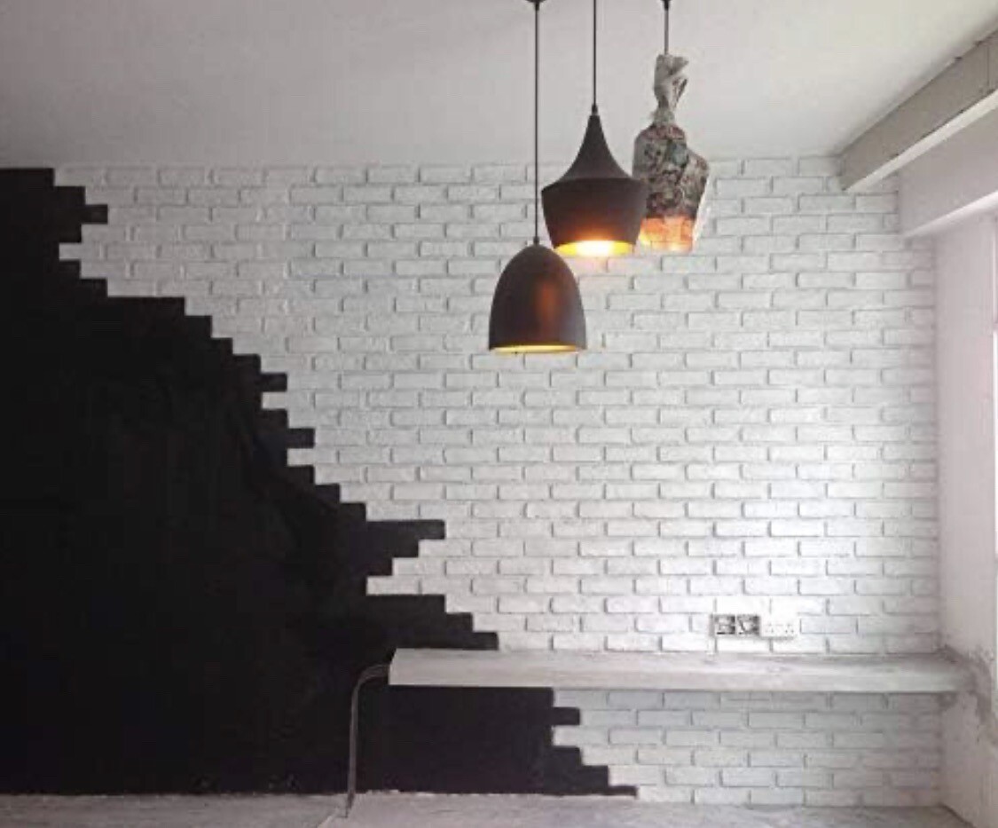 DryInsta Faux Brick 3D Wall Panels for Room Decor Ancient Surface Hard Design