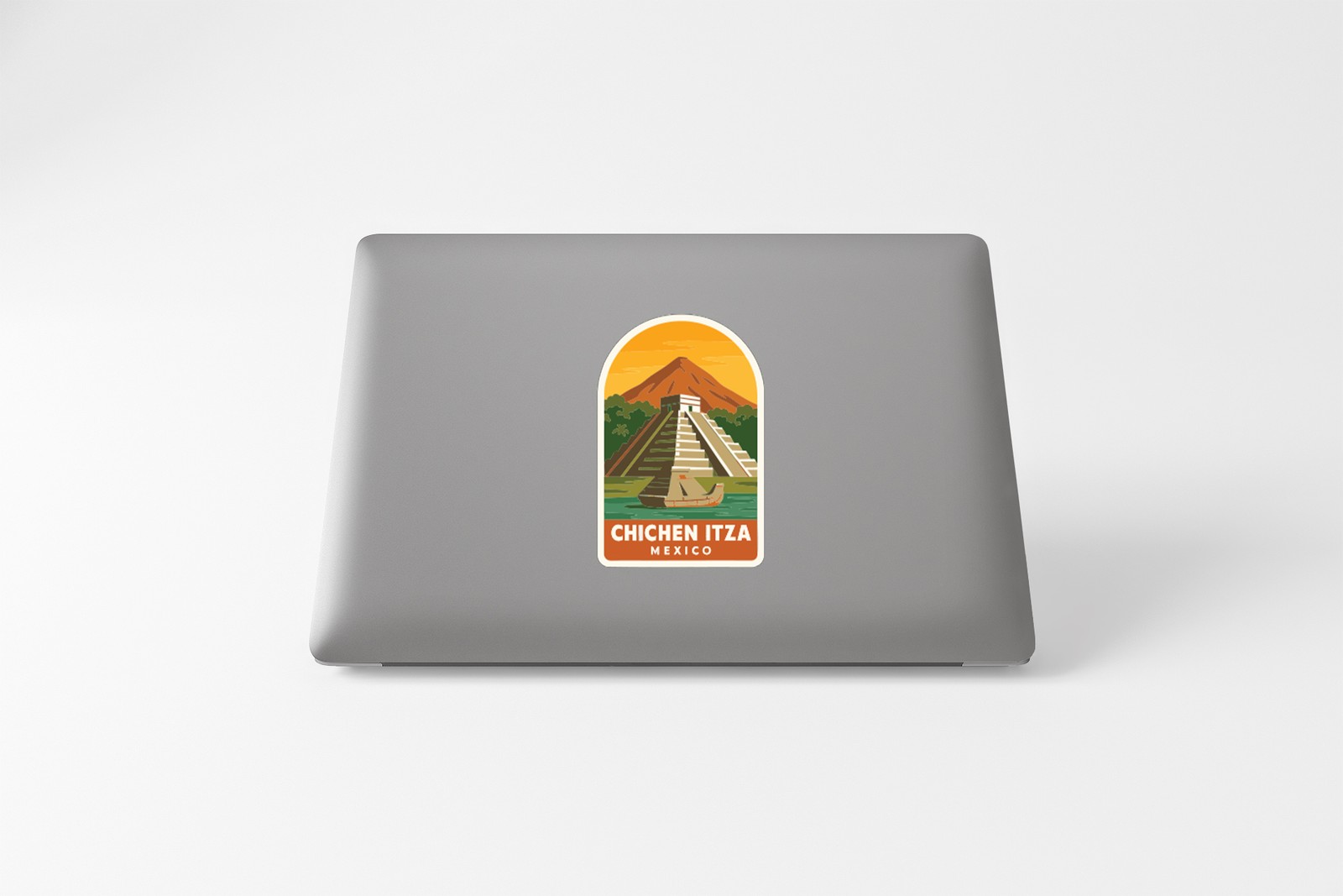 Chichen Itza Mexico Sticker Decal Vinyl Die-Cut Symbolic Landmark Design