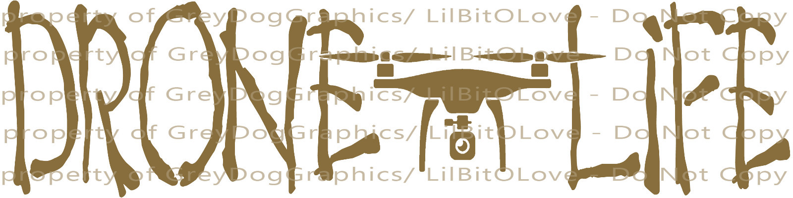 Drone Life Vinyl Decal Sticker Hobby Pilot