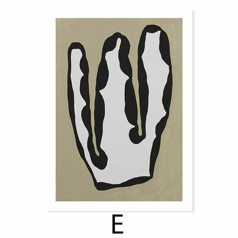 Beige Trendy Colors Minimalist Line Wall Art