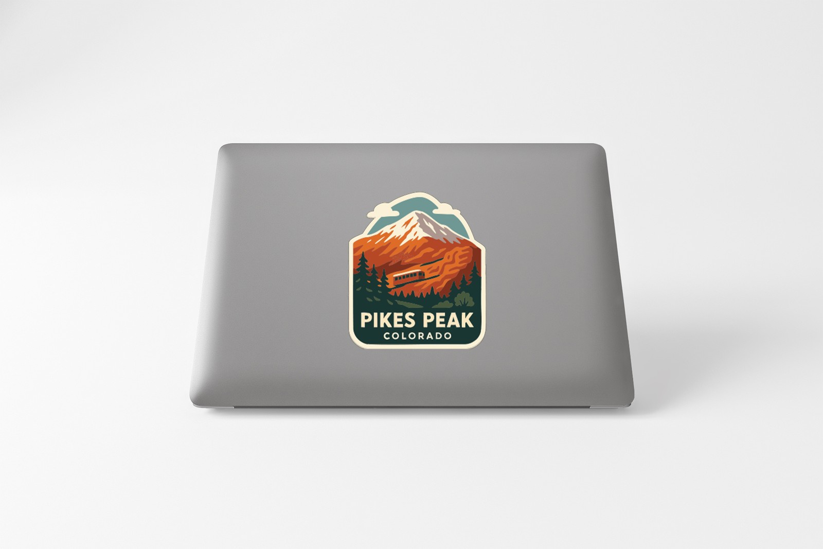 Pikes Peak Colorado Sticker Decal Vinyl Die-Cut Symbolic Landmark Design