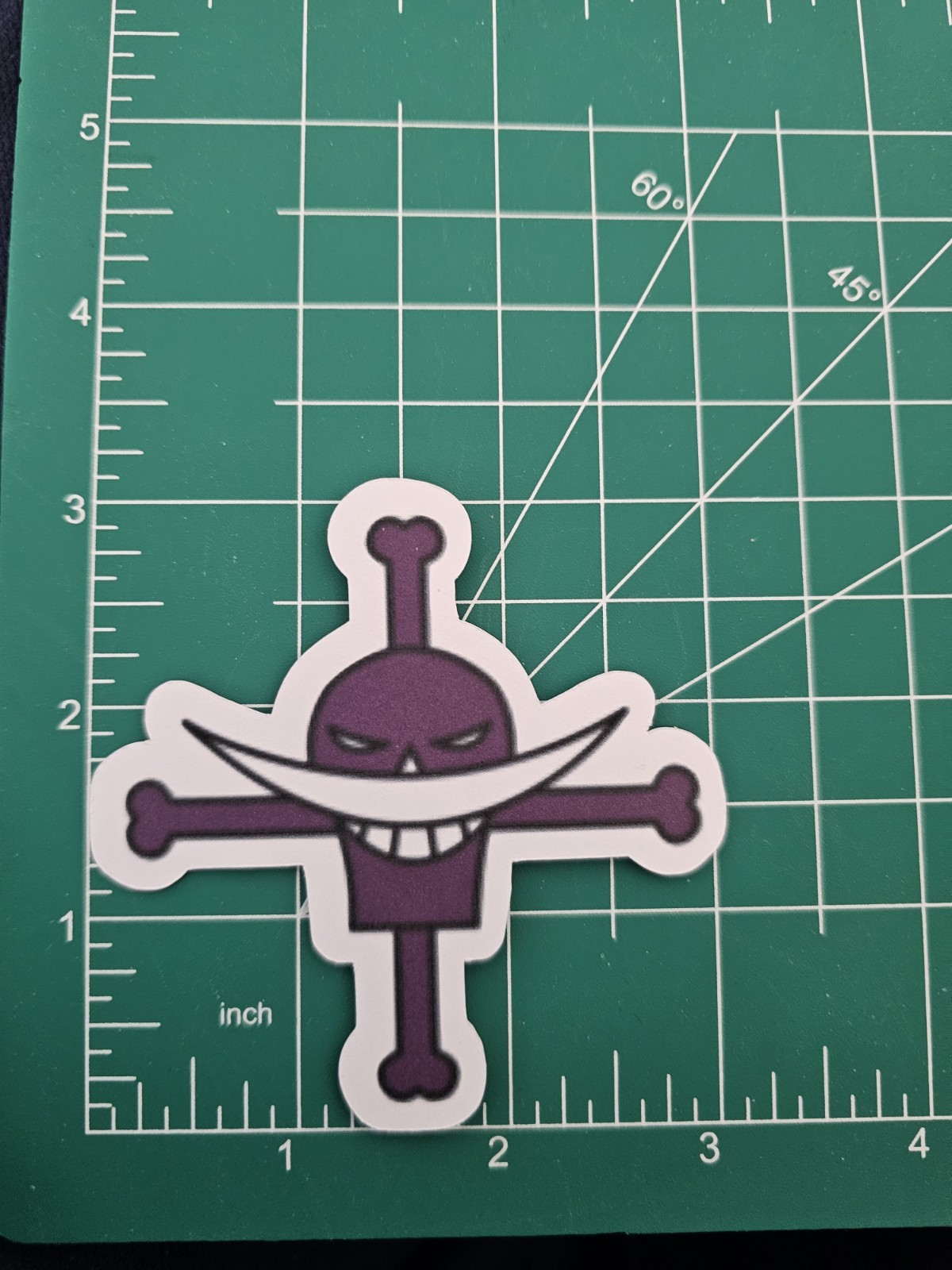 Matte Anime One Piece Stickers