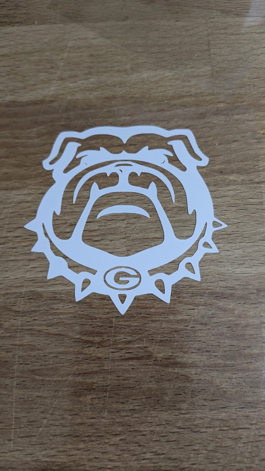 Georgia Bulldogs vinyl decal